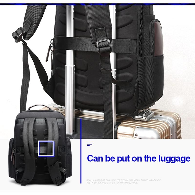 Large Capacity Anti-Theft Usb Shoulder Bag - Waterproof & Business Ready 15