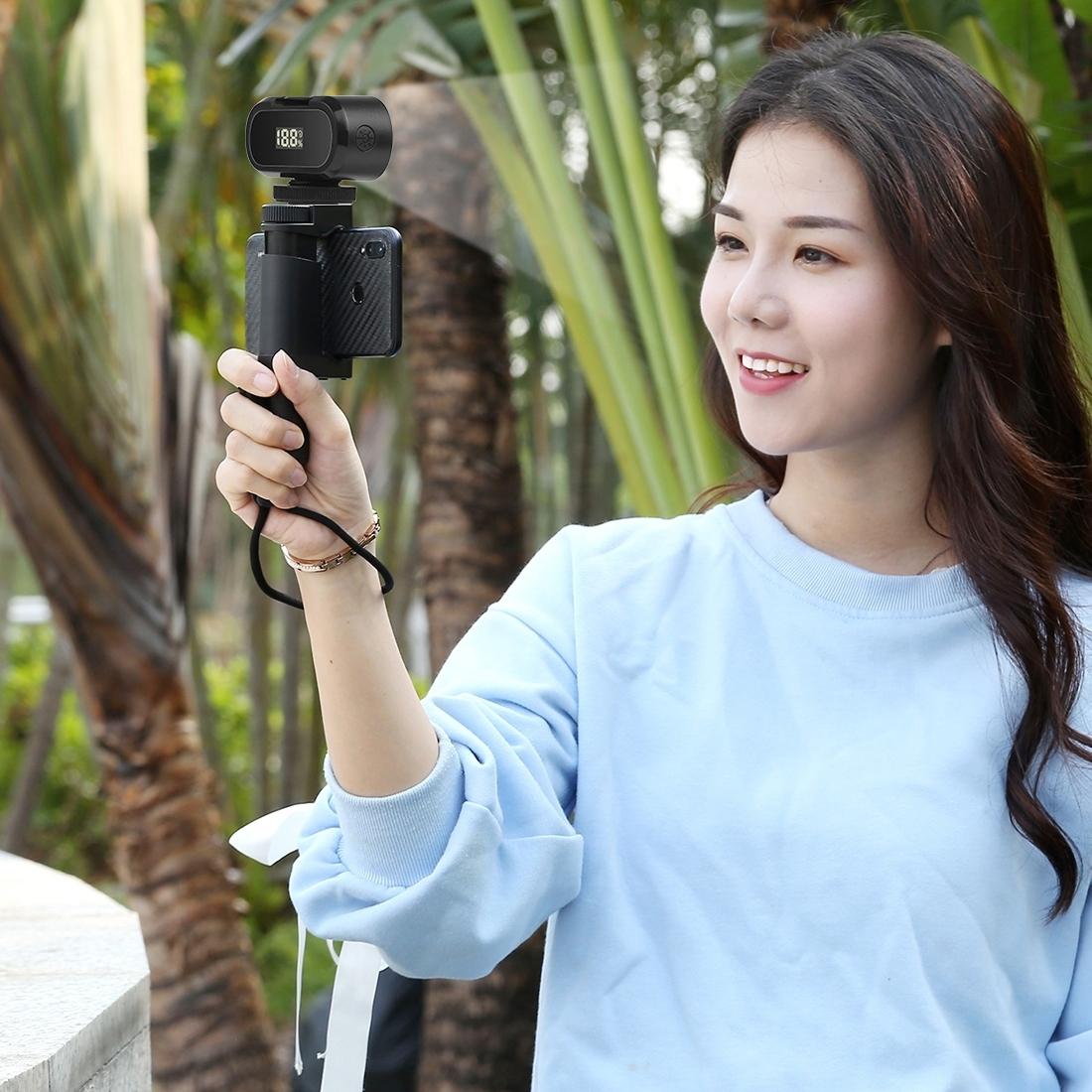 Portable Live Video Led Light for Beauty Photography and Selfies - Black 7