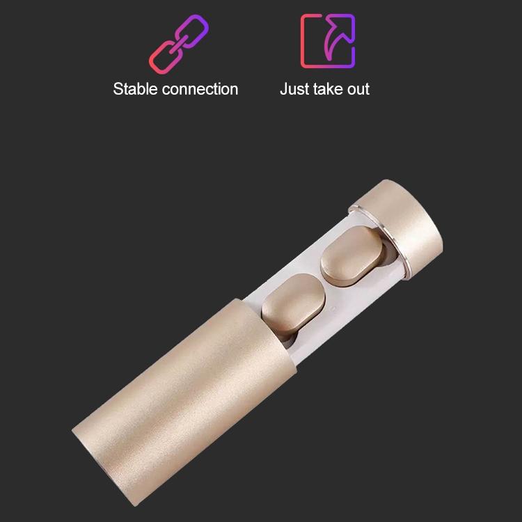 Wireless Touch Bluetooth Headset with Smart Magnetic Charging - Automatic Pairing - Black 9