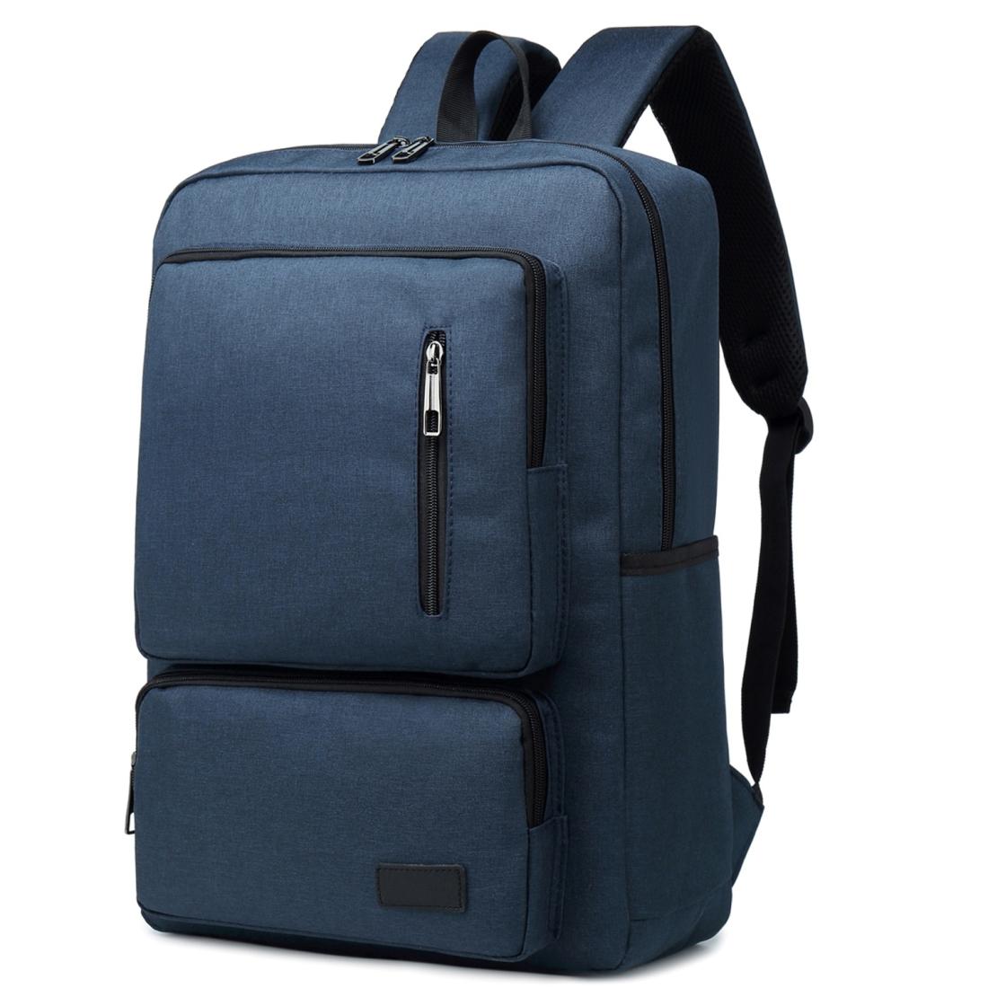 Stylish Notebook Tablet Backpack - Spacious & Casual - Black 12