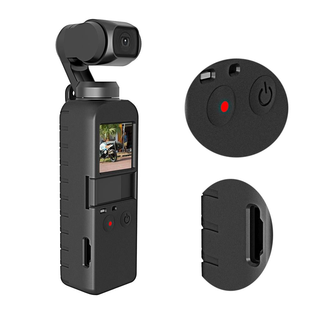 Diamond Texture Silicone Cover Set for Dji Pocket - 2 in 1 7