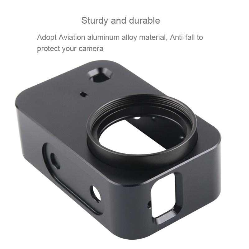 Aluminum Alloy Protective Cage for Xiaomi Mijia Camera with Lens Cap and Screw - 37mm 13