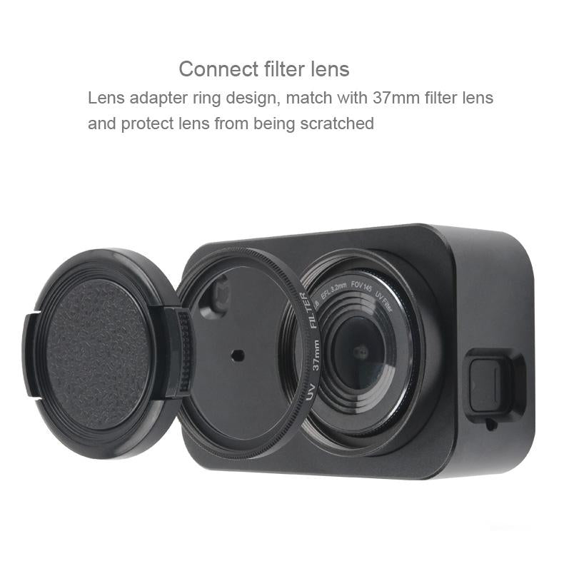 Aluminum Alloy Protective Cage for Xiaomi Mijia Camera with Lens Cap and Screw - 37mm 14