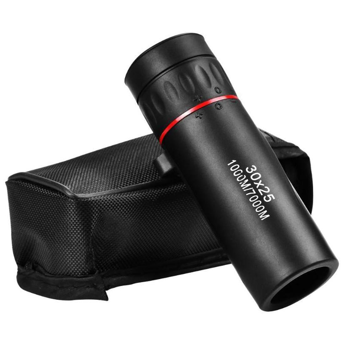 Portable Mini Monocular Telescope - 30X25 - Black 7