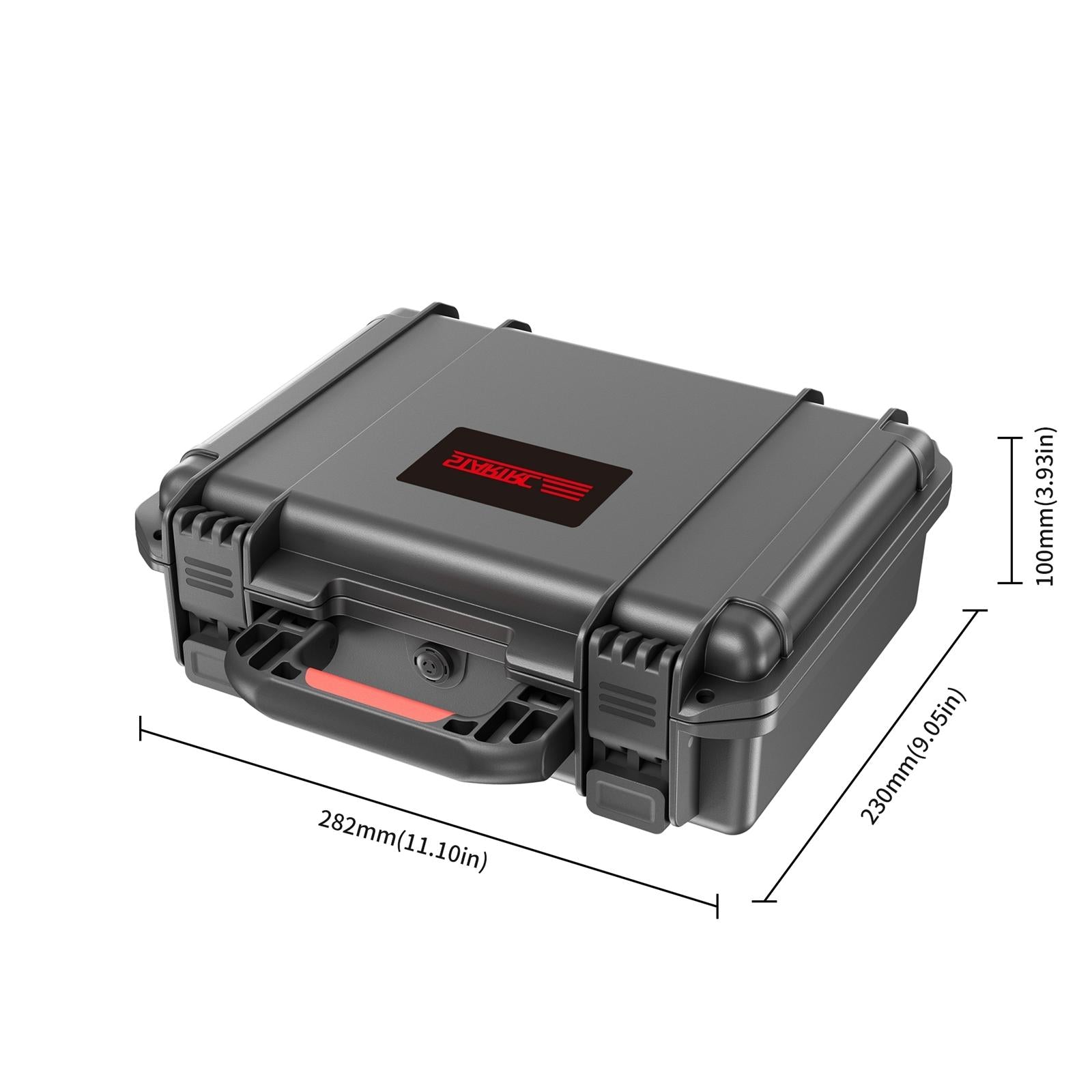 Waterproof Dual-layer Storage Box for Insta360 X4 Startrc - Black 8