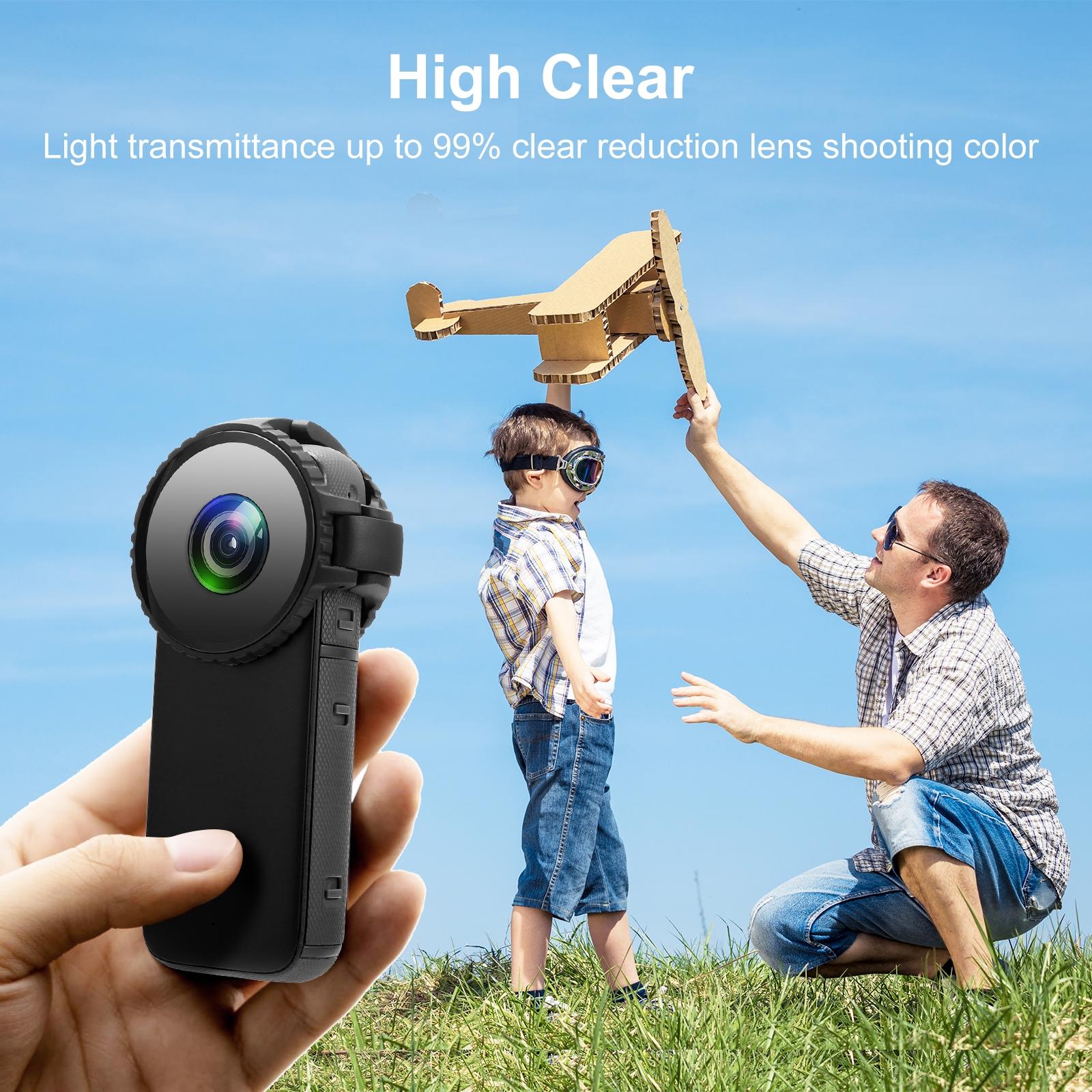 Insta360 one X2 Lens Guard - Upgraded Protective Glass Cover 8