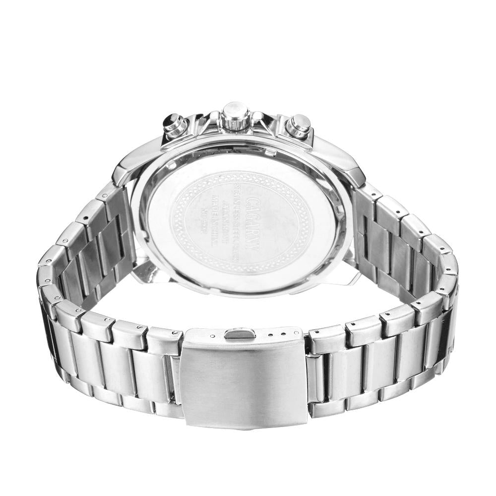 Stainless Steel Waterproof Quartz Watch - Fashionable Design - Wa6884B 3