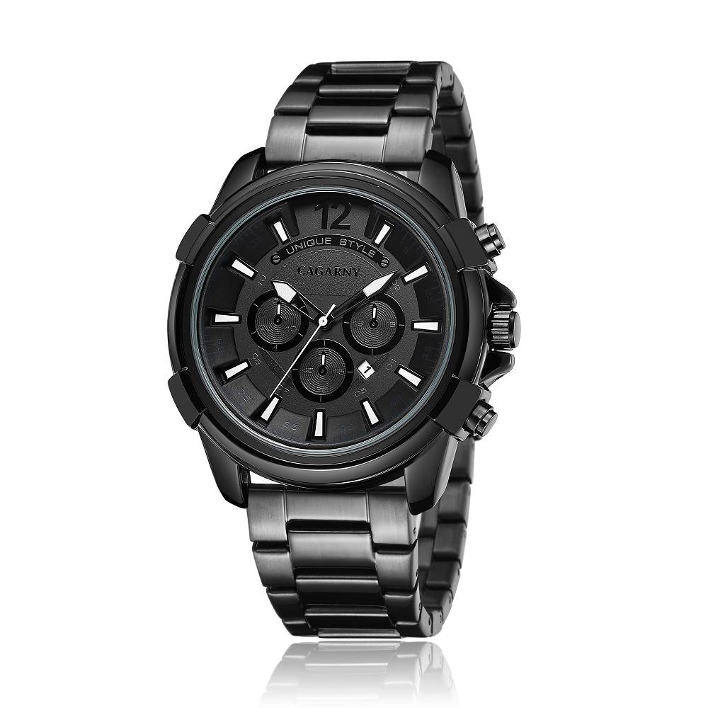 Stainless Steel Waterproof Quartz Watch - Fashionable Design - Wa6884B 9