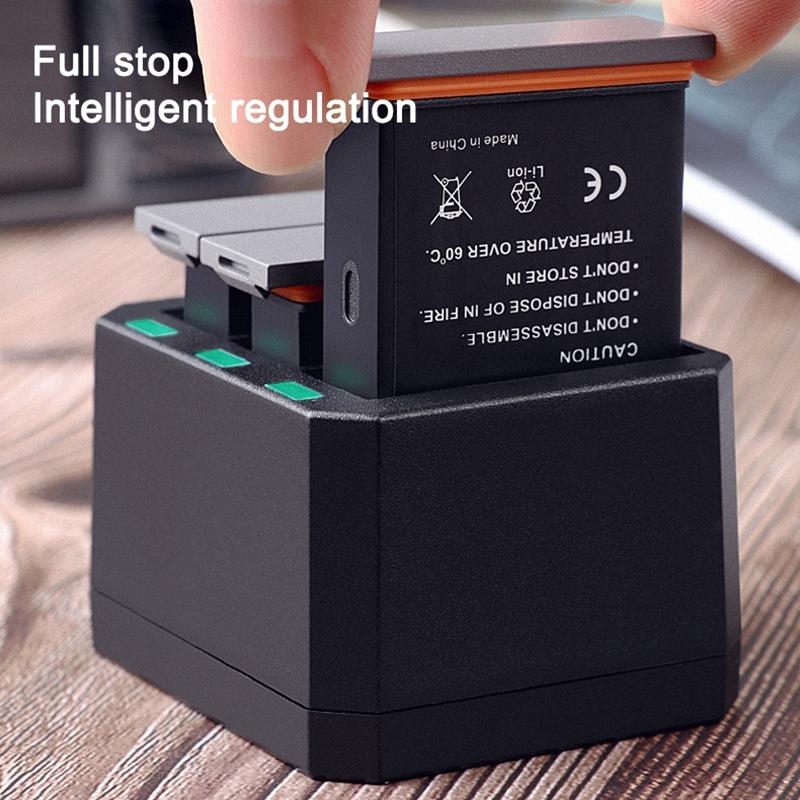 Led Indicator Usb Triple Batteries for Dji Action - Compact 4
