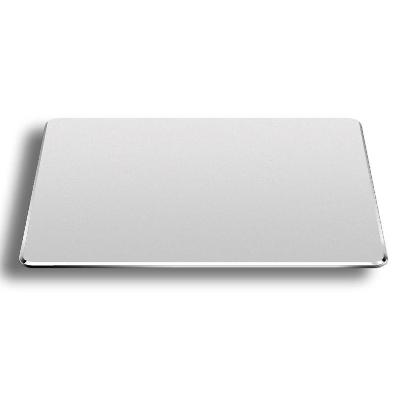 Double Sided Non Slip Aluminum Mouse Pad L Size - Black 10
