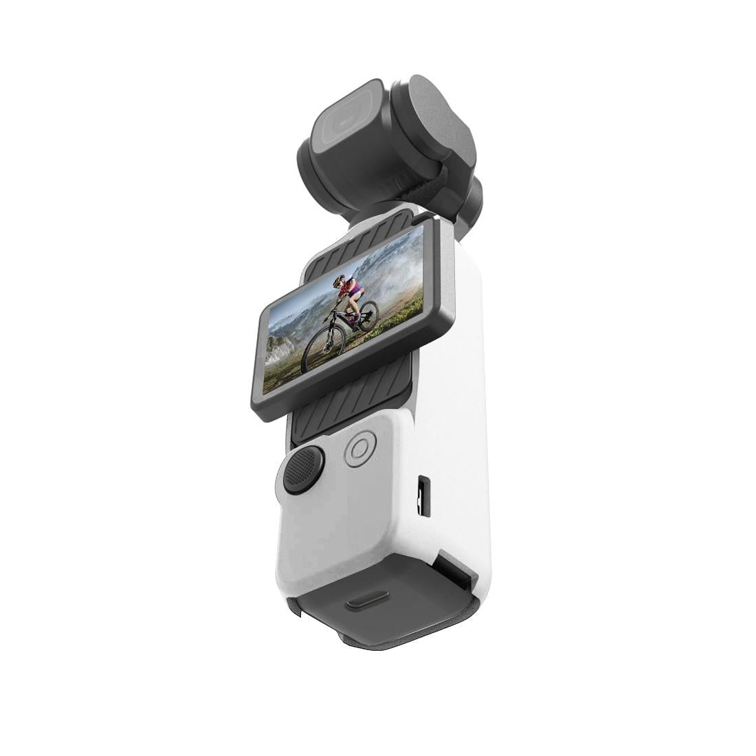 3 in 1 Silicone Case Set for Dji Pocket 3 - Black 11