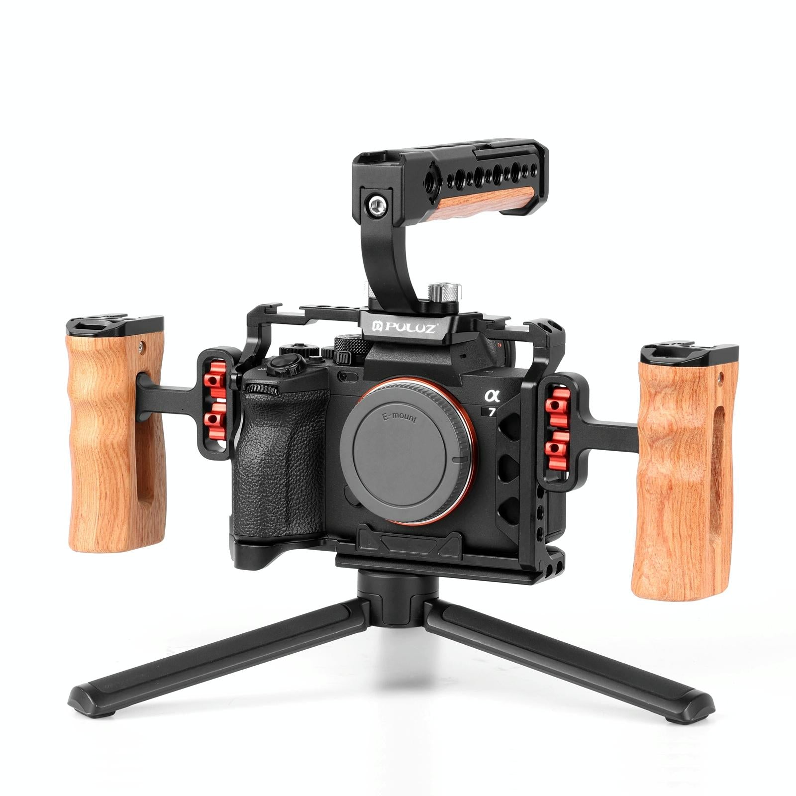 Camera Cage Stabilizer Rig - Metal Black for Sony A7 8