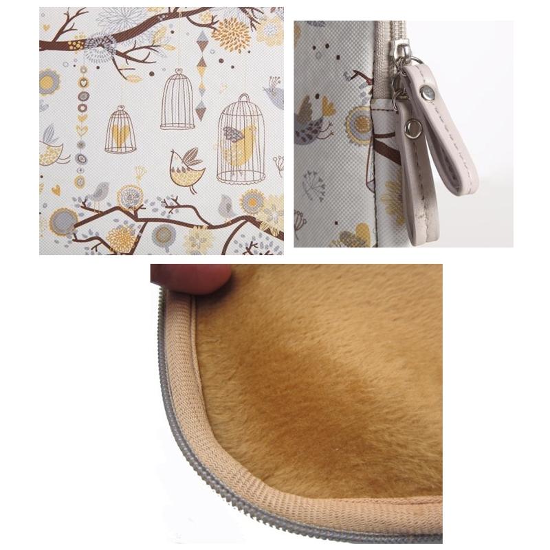 14 Notebook Tablet Liner Bag - Black - Grey 6