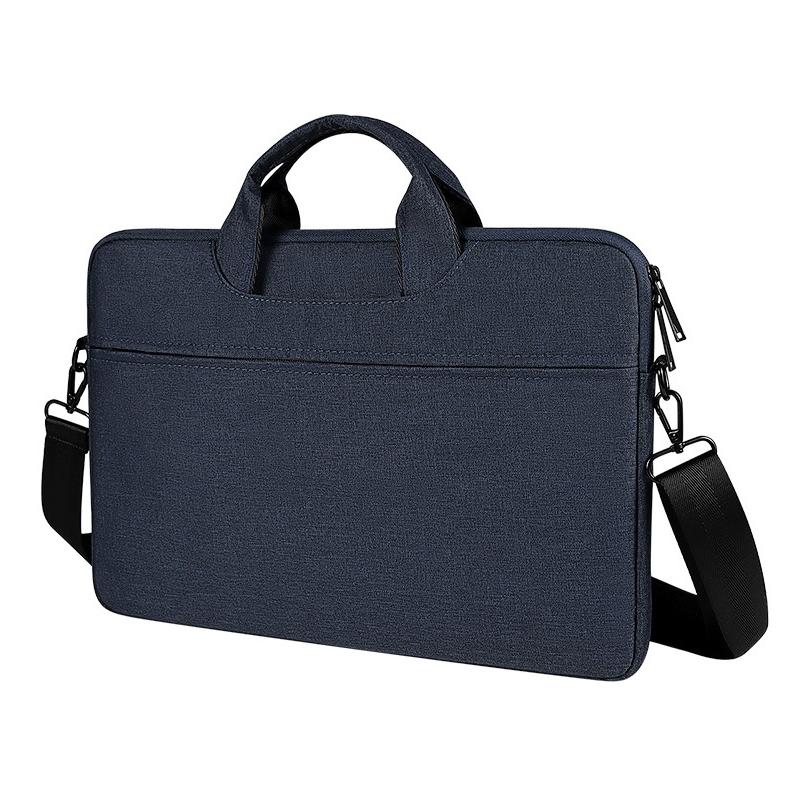 Hidden Portable One-shoulder Handbag for 14.1 Laptops - Waterproof Oxford Cloth - Black 14