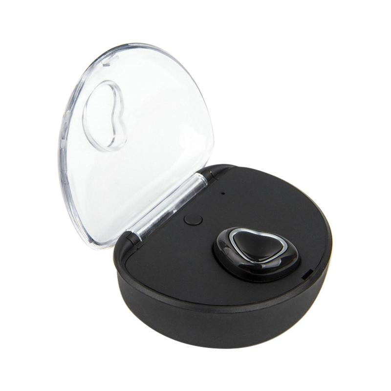 Mini Wireless Bluetooth Earphones with Charging Box - X7 4.1 - Black 11