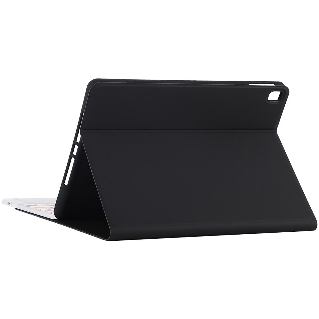 Bluetooth Keyboard & Tablet Case For Ipad 10.2 / Ipad Air 2019 - Detachable Touch Pad Pen Slot Holder - Pink Leather - Black 5