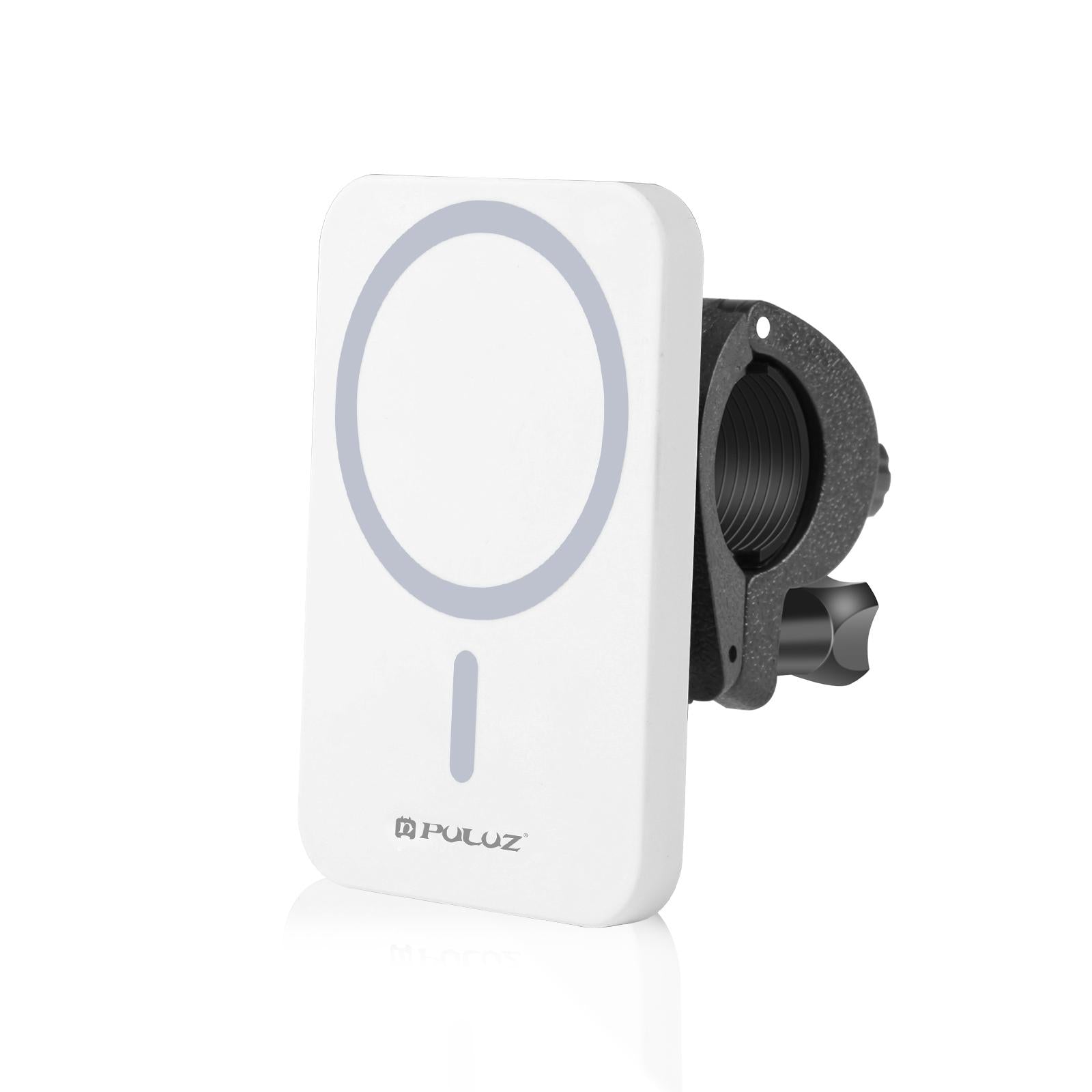 15W Magnetic Wireless Charger With Vlogging Phone Clamp - Black 11
