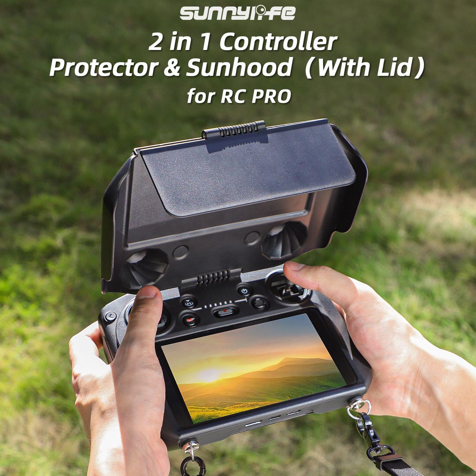 2-in-1 Sun Hood & Screen Protector for Controllers and Monitors 3