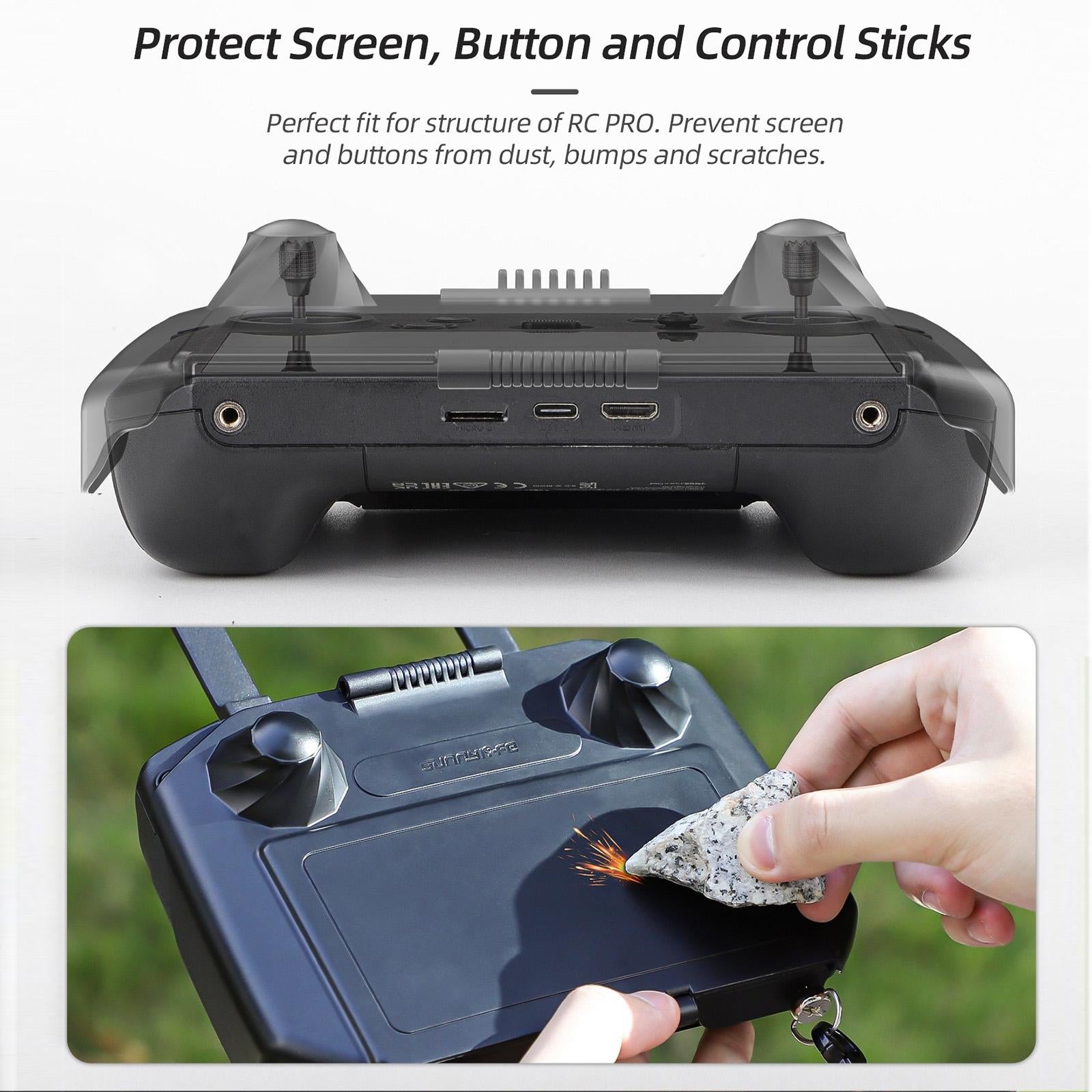 2-in-1 Sun Hood & Screen Protector for Controllers and Monitors 8