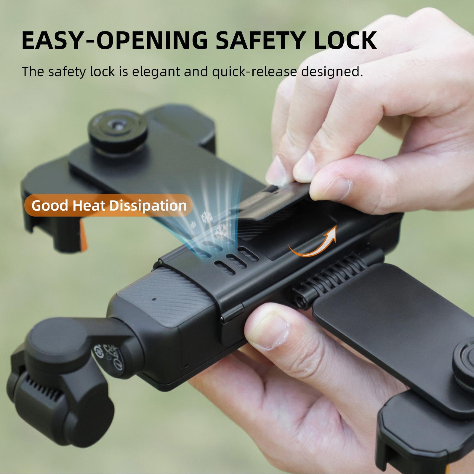 Universal Dual Phone Clamp for Dji Pocket 3 7