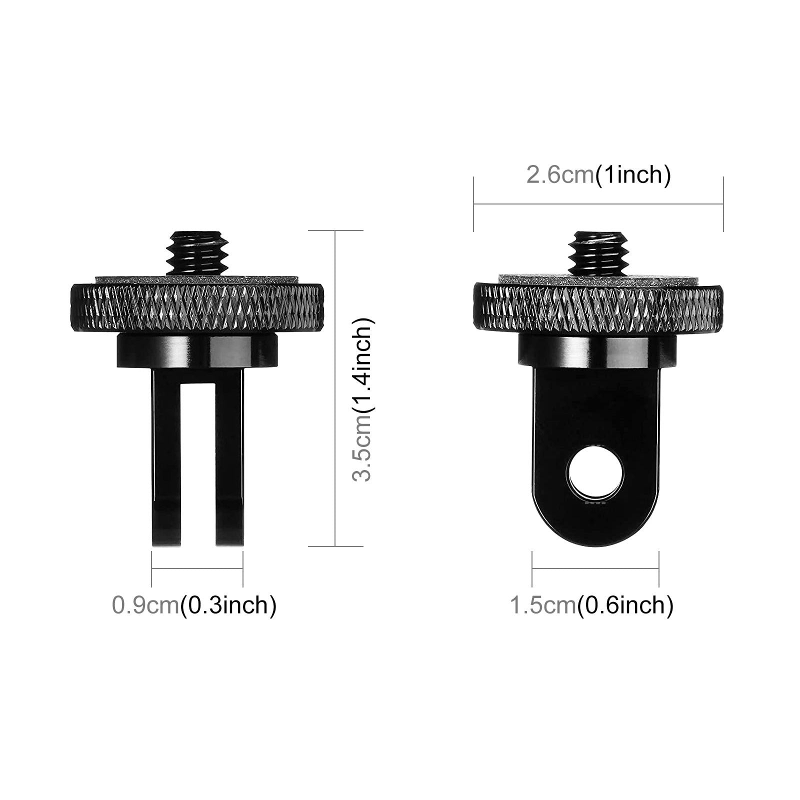Metal Tripod Mount for Action Cameras - 1 / 4 Screw 4