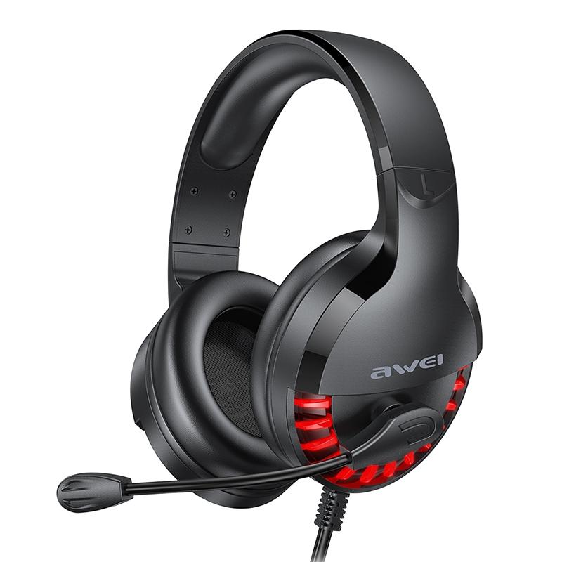 Adjustable E-Sports Gaming Headset With Mic Black 3