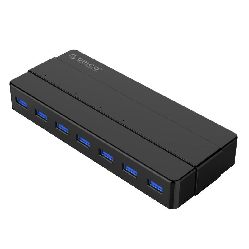 7-Port Usb 3.0 Desktop Hub With 1M Cable 3
