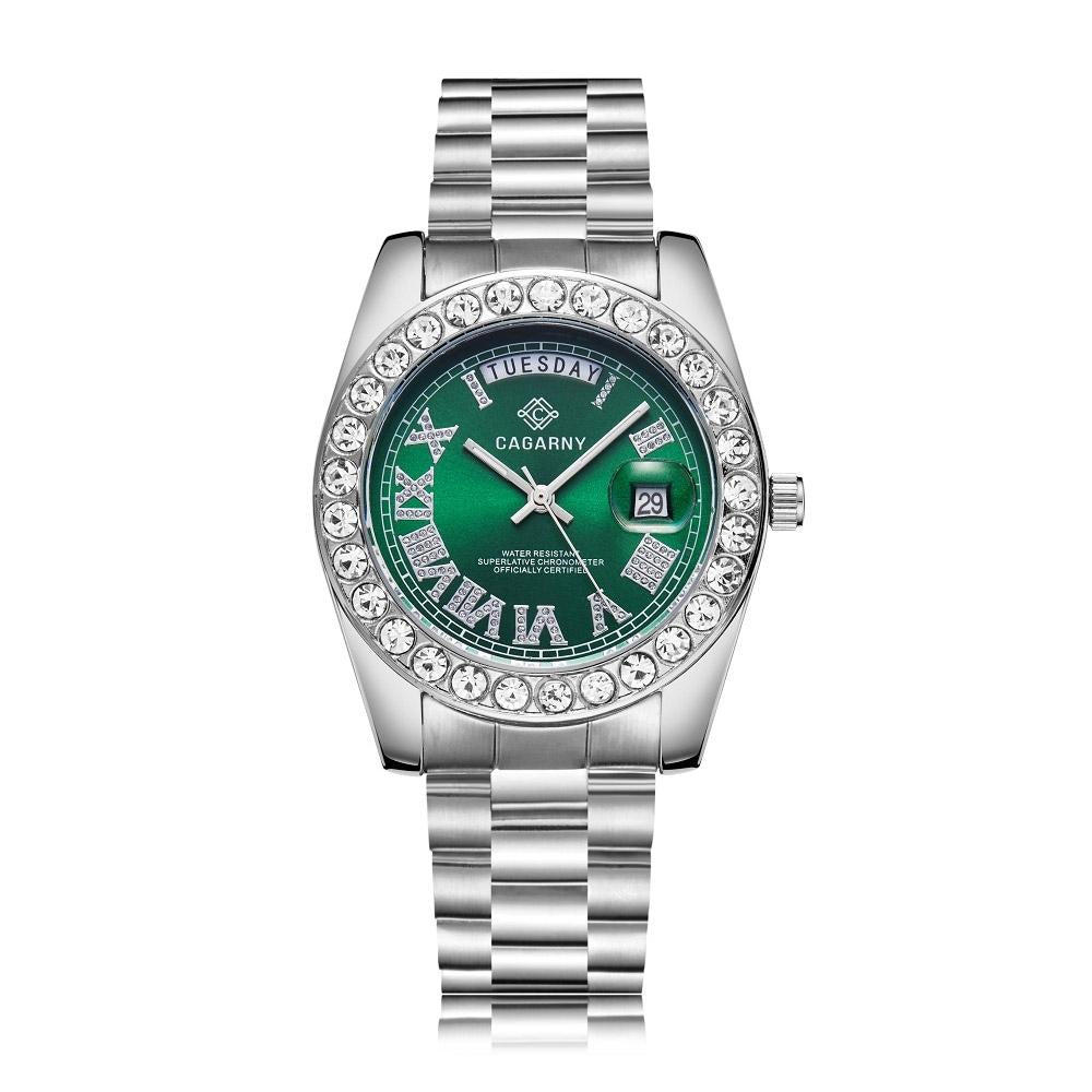 Waterproof Quartz Watch for Fashionable Life - Black 14