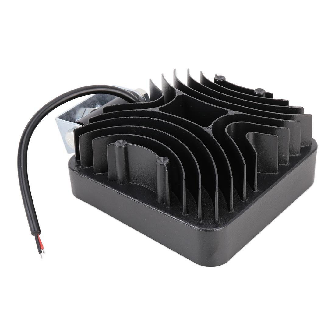 48W 4000Lm 16 Led White Light Condenser Engineering Lamp / Waterproof Ip67 Suvs Light Dc 10 - 30V Black 6