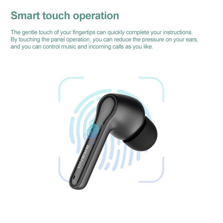 Wireless Touch Control Bluetooth 5.0 Sports Earphones - Ete-51 Tws - Black 4