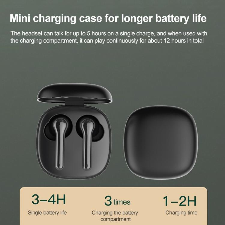 Wireless Touch Control Bluetooth 5.0 Sports Earphones - Ete-51 Tws - Black 6