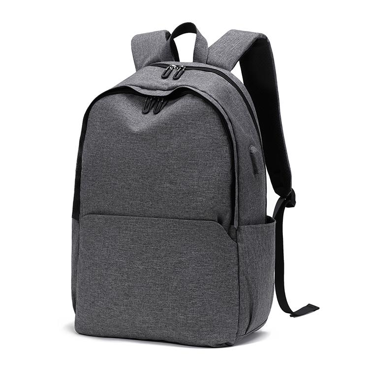 Multifunctional Fabric Oxford Laptop Backpack - Black 10