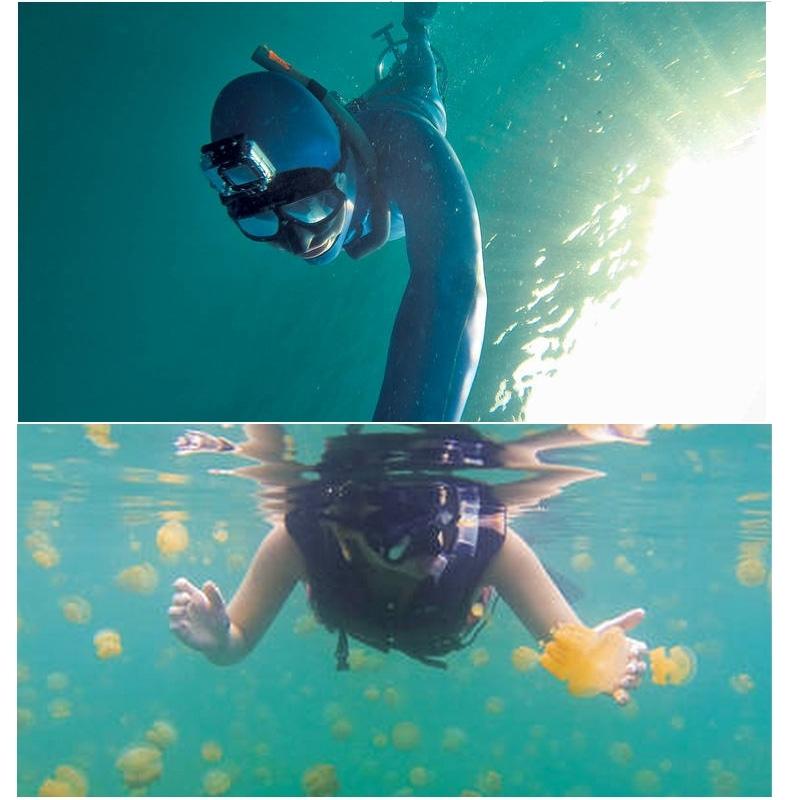 Underwater Camera Mask for Action Cameras - Compatible with Gopro Insta360 Dji and More 7