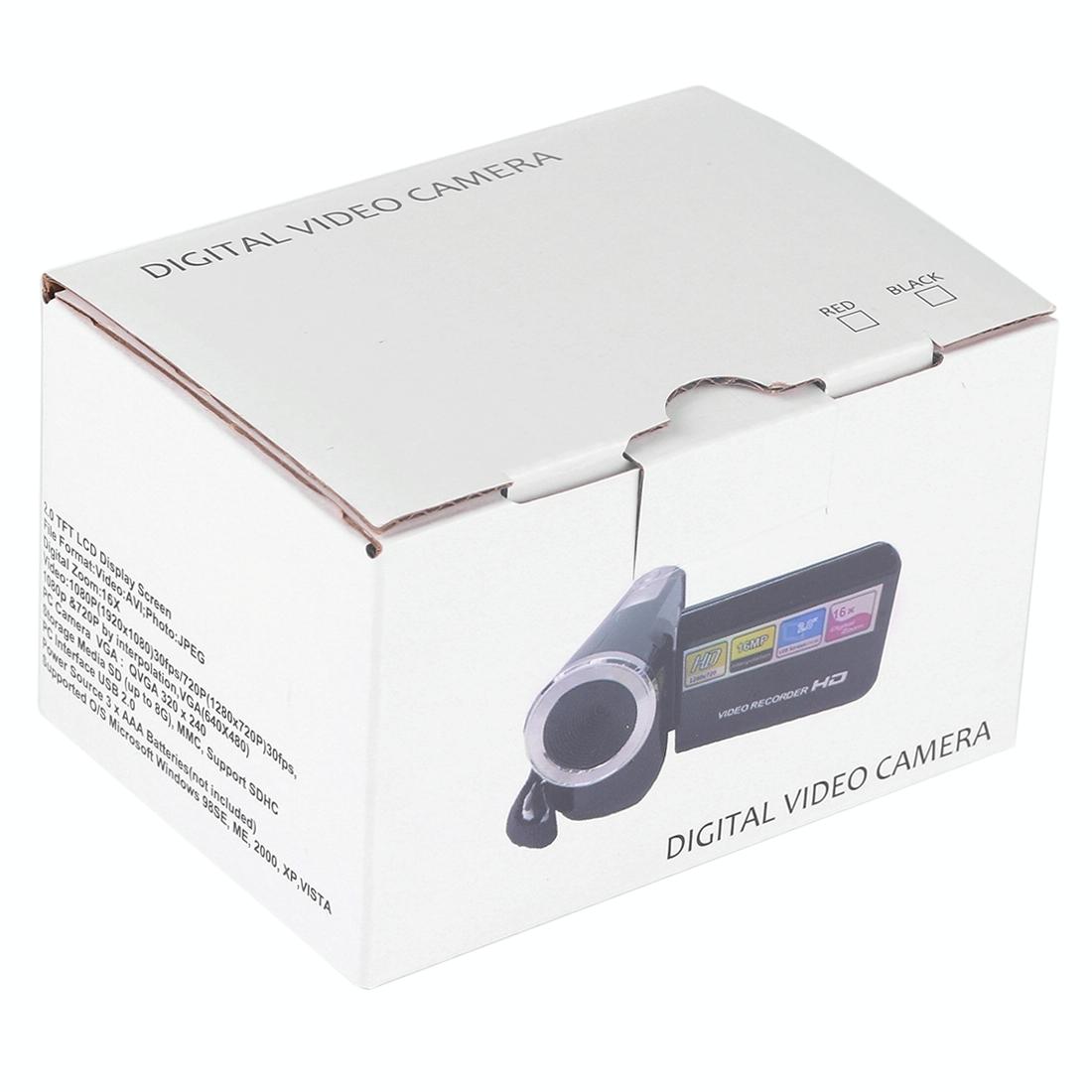 16Mp 16X Digital Video Camera With 2.0 Lcd Screen 1280X720P Hd 16X Zoom - Black 8