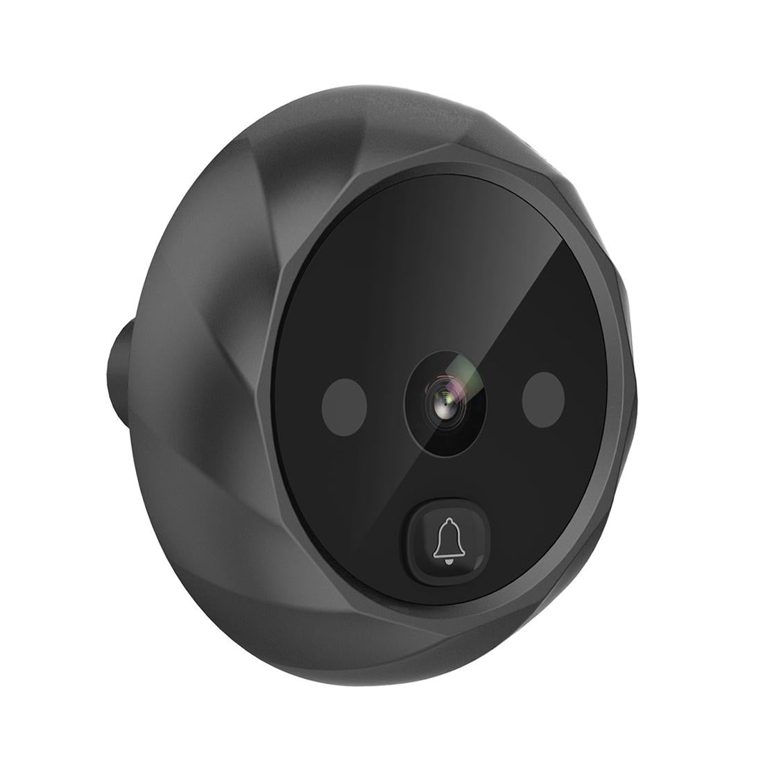 2.4 Tft Screen Digital Door Viewer With Infrared Night Vision & Wide Angle - Black 5