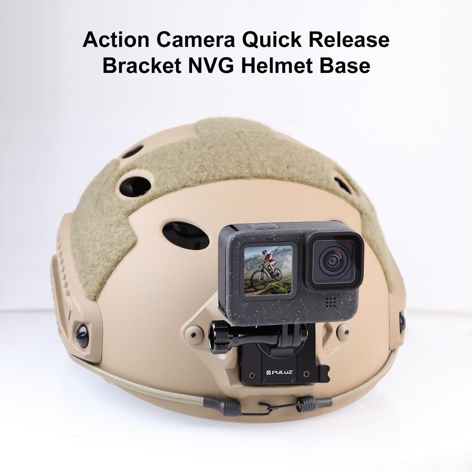 Universal Quick Release Bracket for Action Cameras - Aluminum 3
