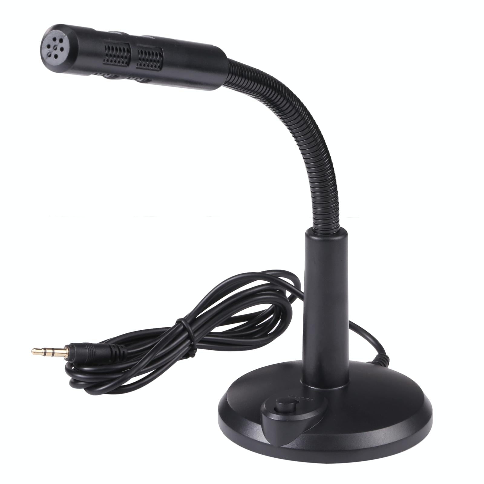 Drive-Free Computer Microphone - 3.5Mm Plug Black 3.5M 3