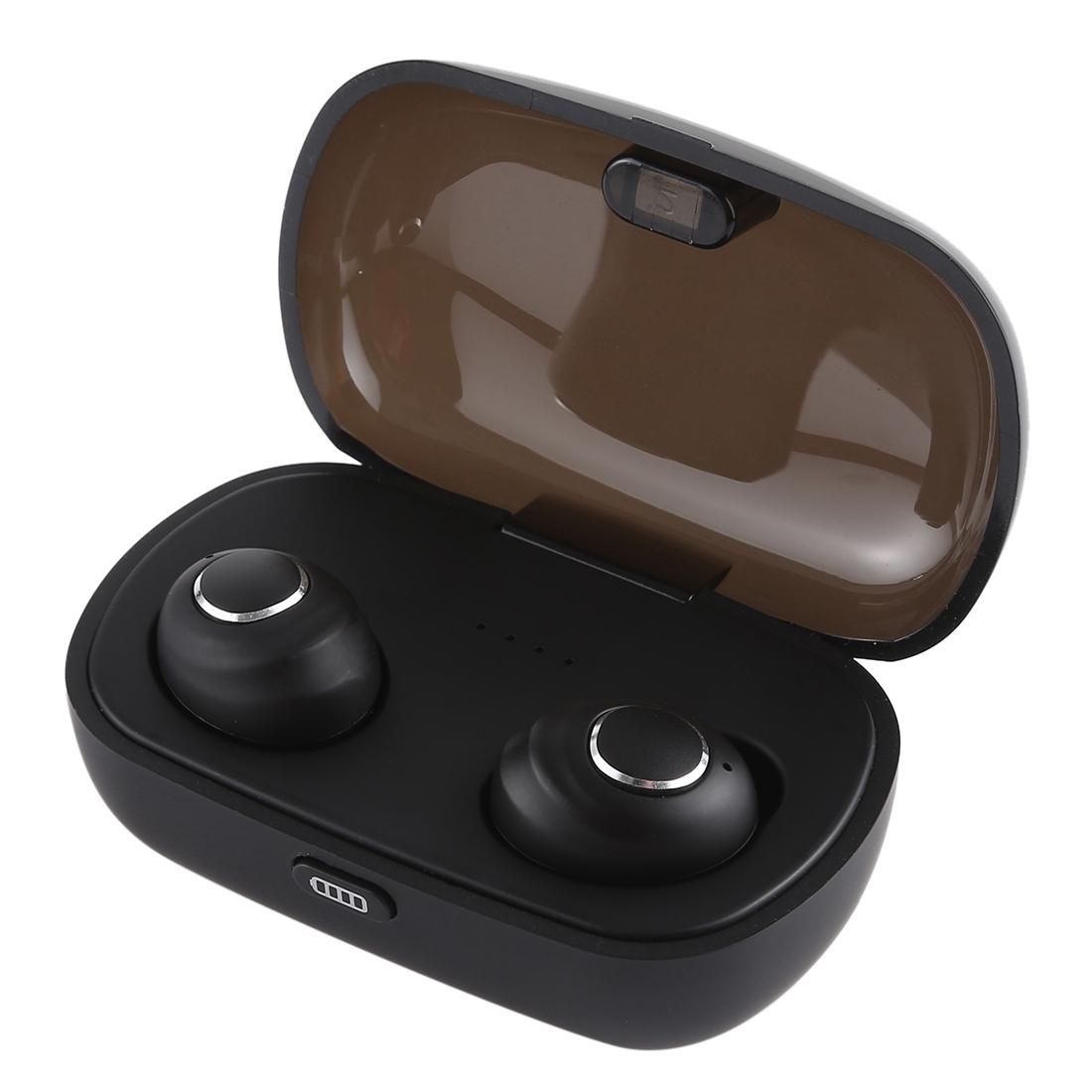 Portable Bluetooth V5.0 Earphones with Charging Box - X8 Tws for Outdoor Sports Black 3