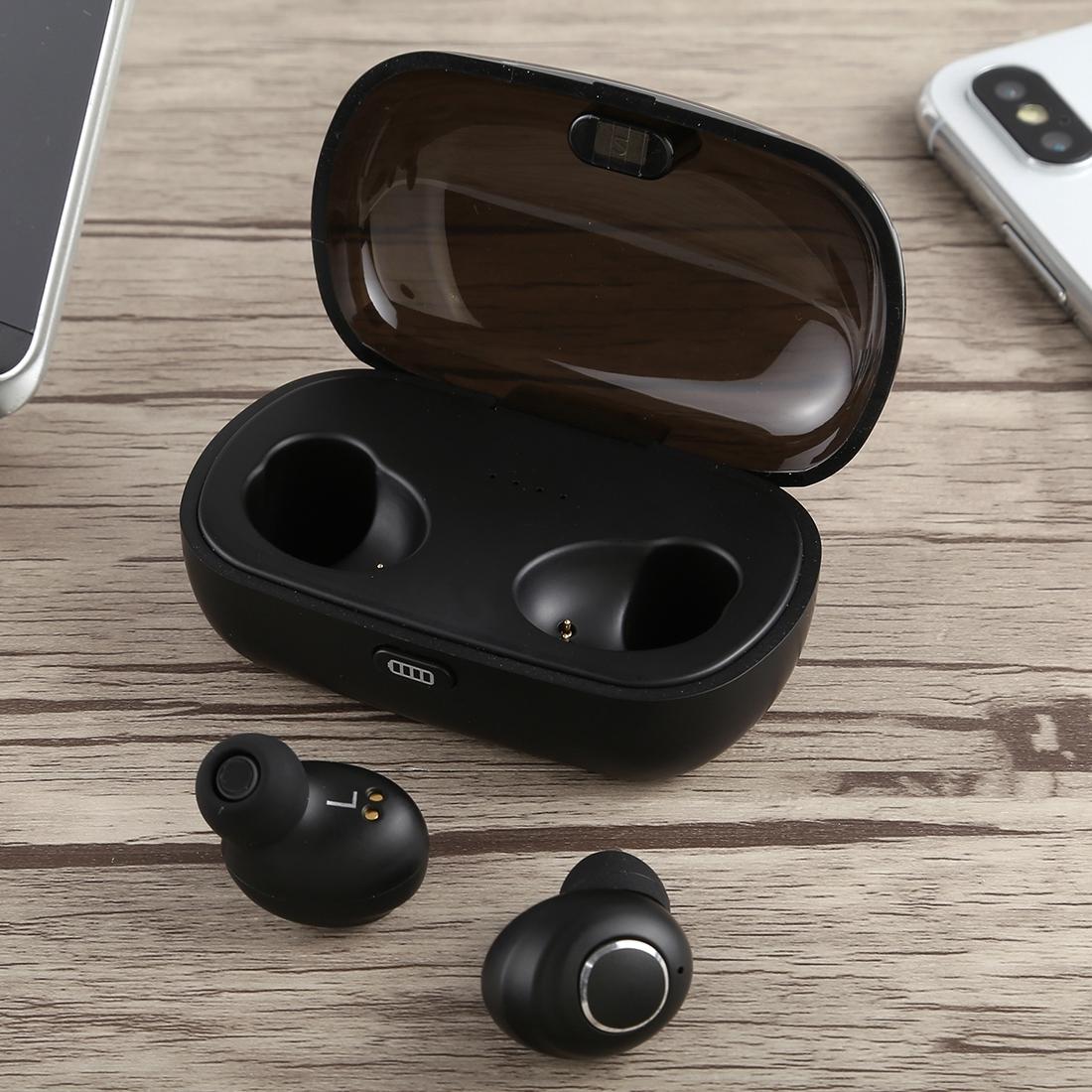 Portable Bluetooth V5.0 Earphones with Charging Box - X8 Tws for Outdoor Sports Black 7