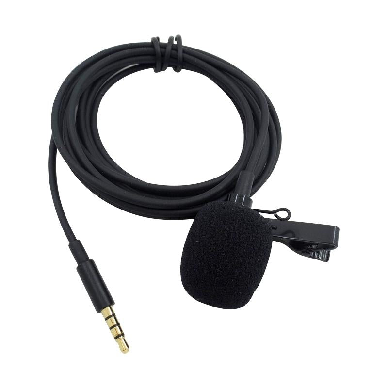Clip-On Lavalier Microphone For Mobile Phones - 1.2M - Black 3