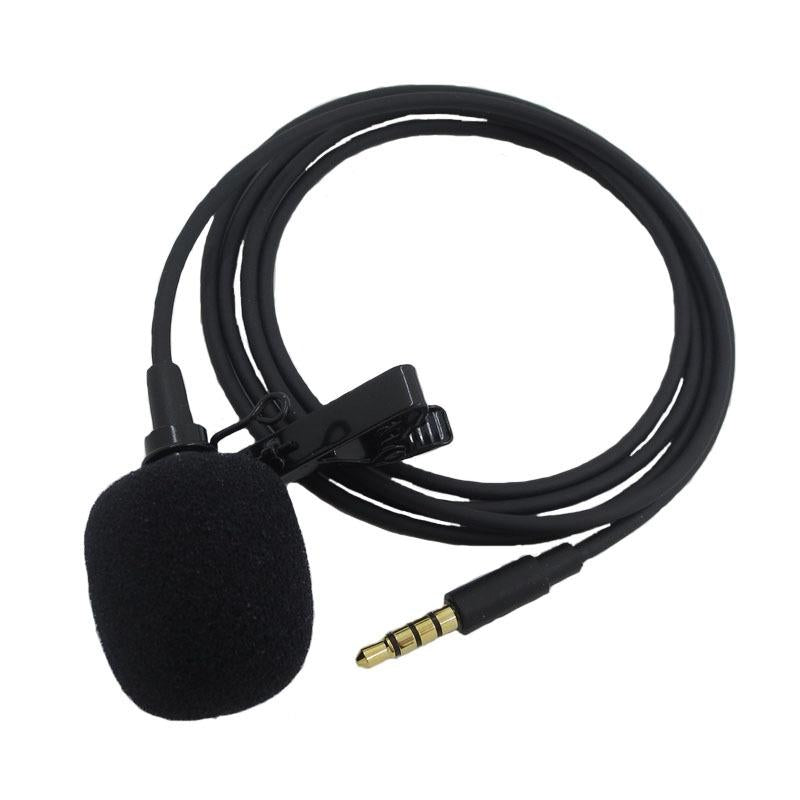 Clip-On Lavalier Microphone For Mobile Phones - 1.2M - Black 5