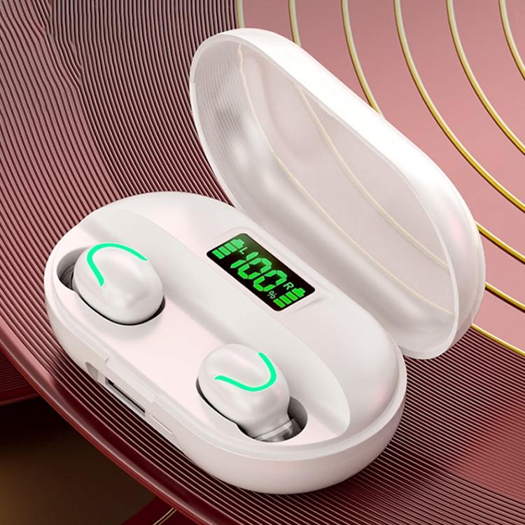 True Wireless Bluetooth 5.0 Earphones with Touch Display and Charging Box - Black 9