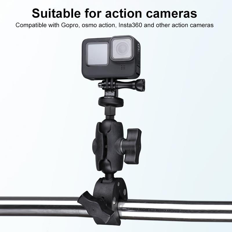 Adjustable 360 Degree Bike Handlebar Mount for Action Cameras 6