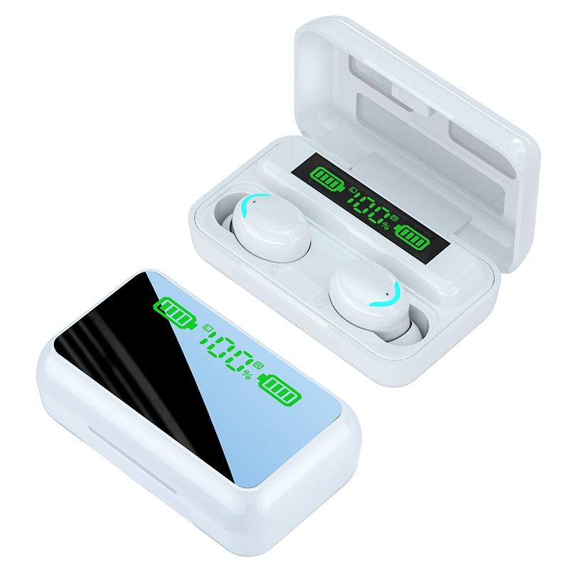 Led Mirror with Noise-cancelling Bluetooth Earphones - Black 9