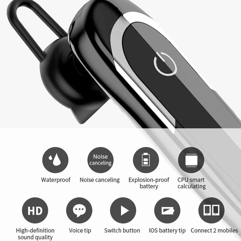Waterproof Bluetooth Earphone with Noise Cancelling 4