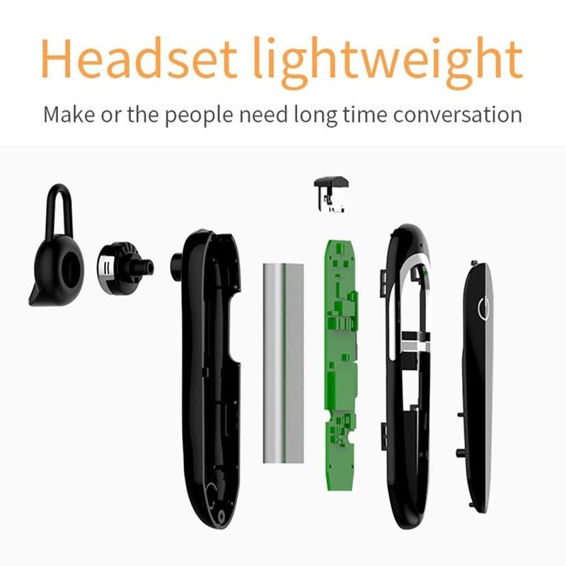 Waterproof Bluetooth Earphone with Noise Cancelling 5