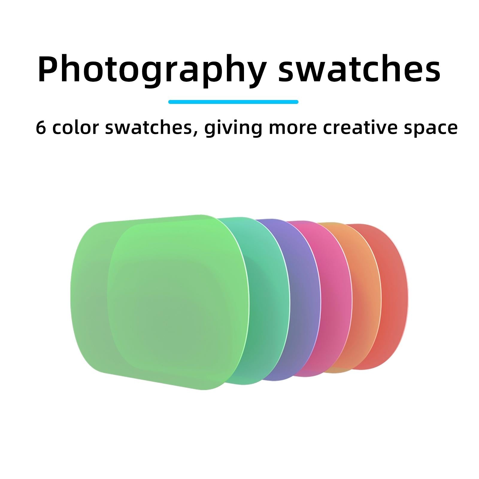 Switchable 6-colour Led Beauty Fill Light for Live Broadcast and Photography 5