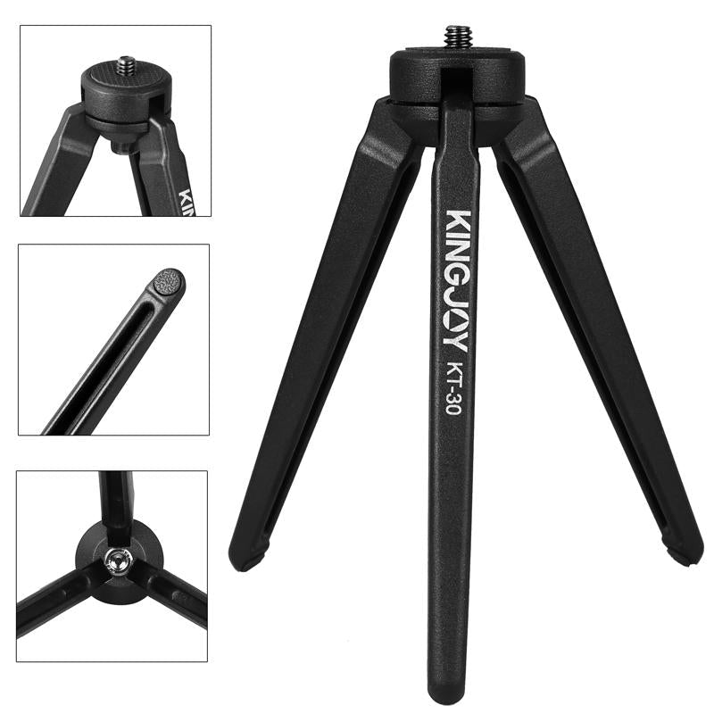 3-axis Gimbal Stabilizer with Tripod Mount & Fill Light for Smartphones - Black 8