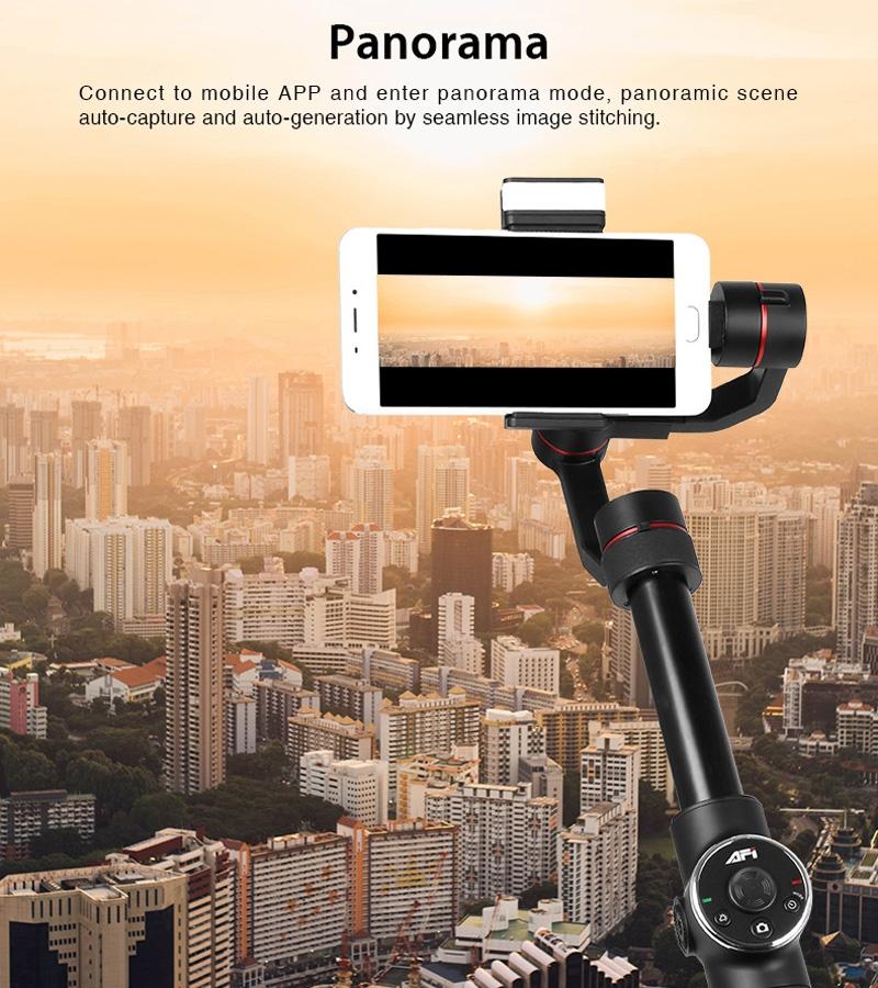 3-axis Gimbal Stabilizer with Tripod Mount & Fill Light for Smartphones - Black 14