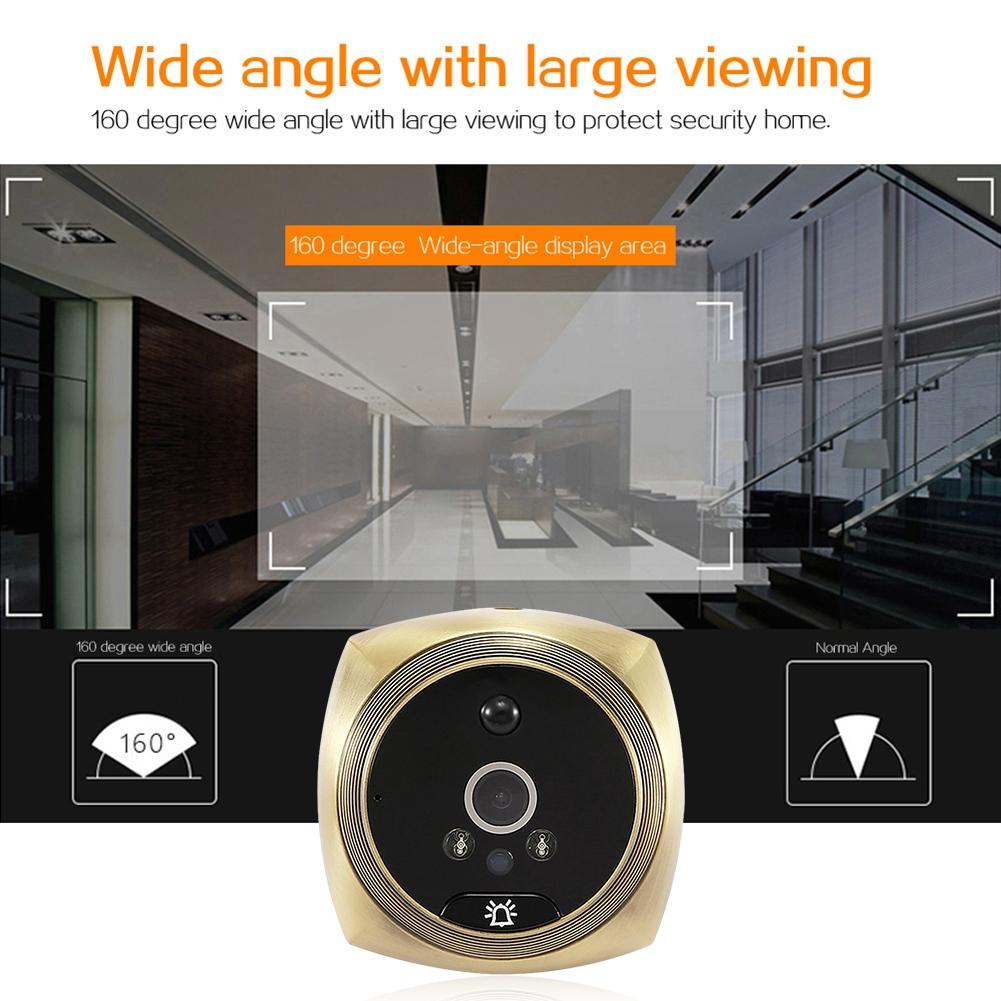 4.3 Screen Video Doorbell With 2.0Mp Resolution - Black 6